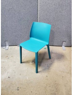 Chaise Bleu 4 pieds