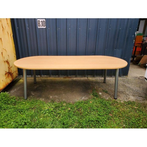 Table de réunion Bords demi-cercle