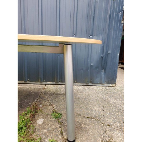 Table de réunion Bords demi-cercle