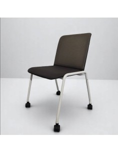 Chaise de réunion à roulette