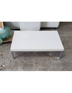 Table basse blanche