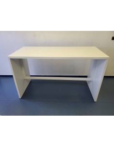 Table haute blanche