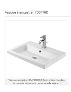 Vasque, DURAVIT - Design Classics - A encastrer 2