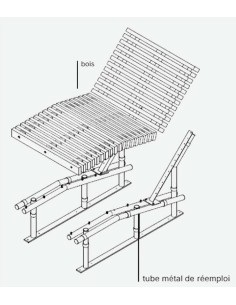 Chaise longue uno Aurore 2