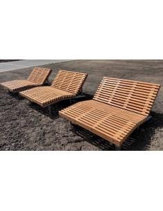 Chaise longue duo Aurore