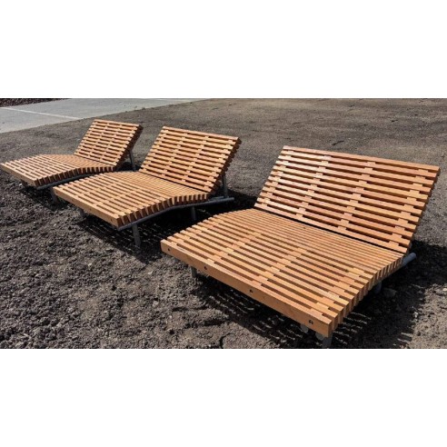 Chaise longue duo Aurore