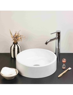 Vasque ronde porcelaine 2