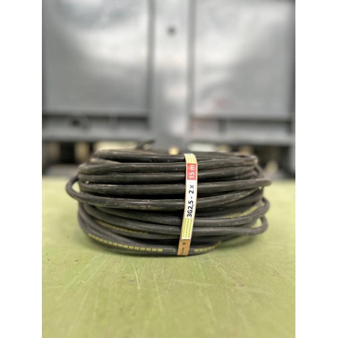 Câble U1000 R2V - 5G2,5 mm² - 15ml en couronne de 2 câbles