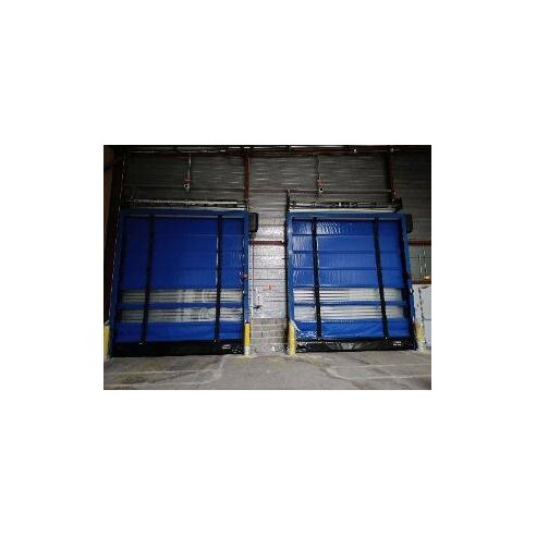 Porte sectionnelle PVC souple marque NERGECO
