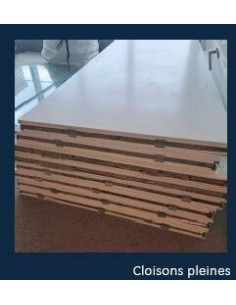 Cloisons pleines bureaux