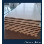 Cloisons pleines bureaux