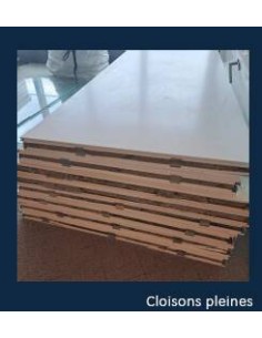 Cloisons pleines bureaux 2