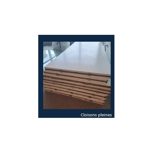Cloisons pleines bureaux
