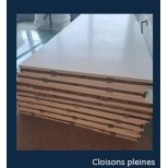 Cloisons pleines bureaux