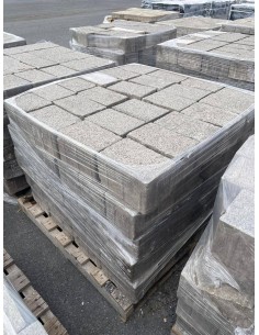 Pavés autobloquants gris 15,5x23,5x14 2