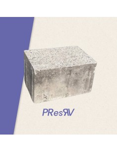 Pavés autobloquants gris 15,5x23,5x14