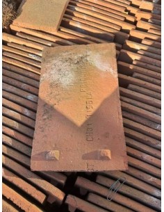 Tuiles en terre cuite 16.5 x 27 cm 2