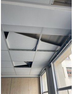 Dalle de faux-plafond minérale