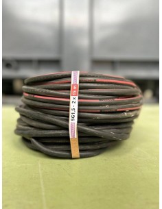 Câble U1000 R2V - 5G1,5 mm² - 15ml en couronne de 2 câbles