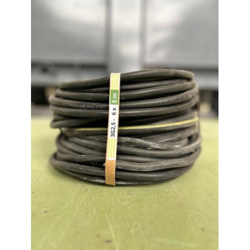 Câble U1000 R2V - 3G2,5 mm² - 5ml en couronne de 6 câbles