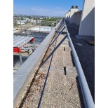 Garde corps métallique toiture
