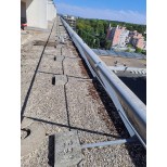 Garde corps métallique toiture