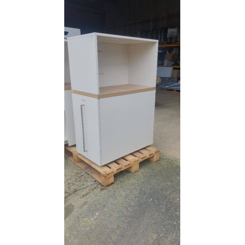 Caisson ht bureau blanc