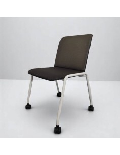 Chaise de réunion à roulette