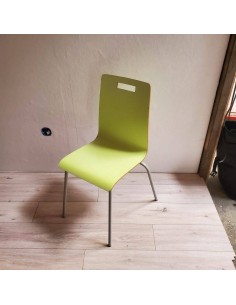 Chaise restauration verte