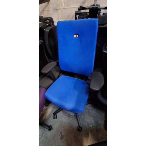 Siège bleu