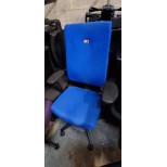 Siège bleu