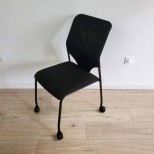 Chaise de réunion à roulette