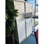 Armoire haute blanche