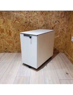 Caisson blanc étroit 2