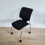 Chaise de réunion à roulette