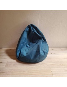 Pouf bleu