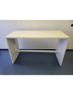 Table haute blanche