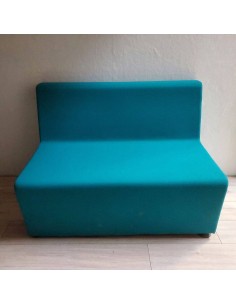 Banquette bleue