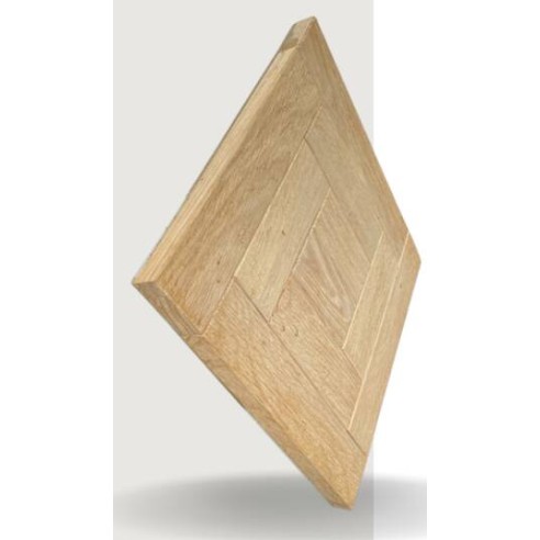 Parquet damier brut