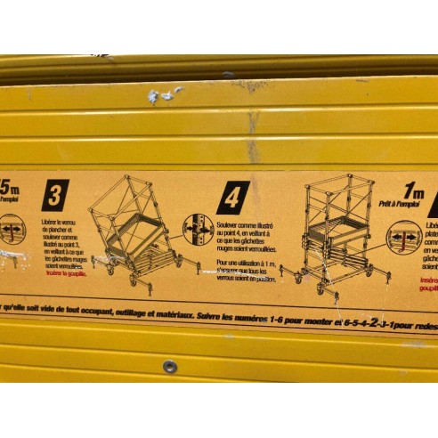 Plateforme d'accès faible hauteur