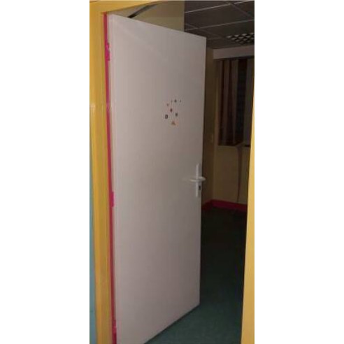 Porte simple en bois âme pleine