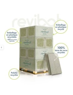 Isolant 100% recyclé en laine de verre EP.150mm - R4,25 2