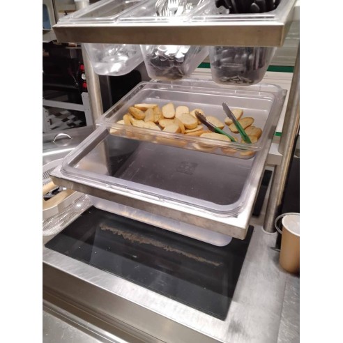 Linéaire de self-service complet 550x317×85×92 cm – Réemploi