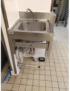 Lave-mains professionnel 50×?×50 cm – Réemploi