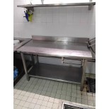 Desserte inox 140×87×70 cm – Réemploi