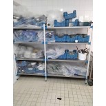 Étagère de stockage inox 210×170×55 cm – Réemploi