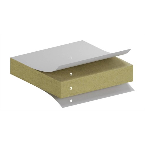 Dalles de plafond suspendus Eurocoustic Bord A 40 mm