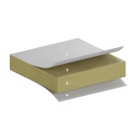 Dalles de plafond suspendus Eurocoustic Bord A 40 mm