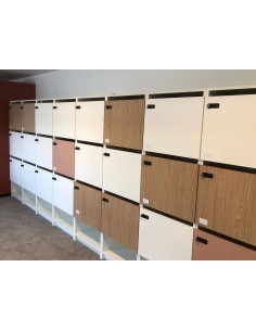 Agencement et mobilier sur-mesure upcyclé