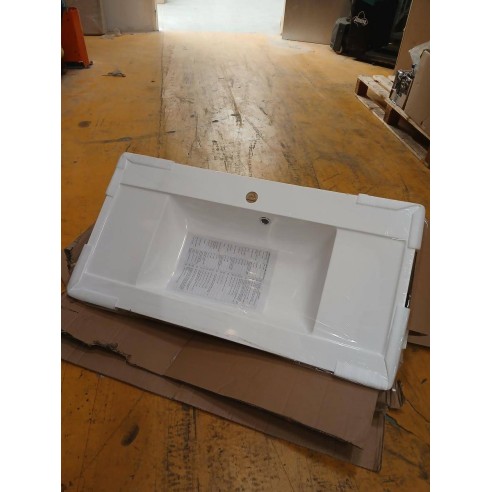 Table Vasque moulée D-MOTION 46.2 X 90.3 CM